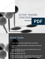Active Trading Strategies: Presented by-GROUP 6
