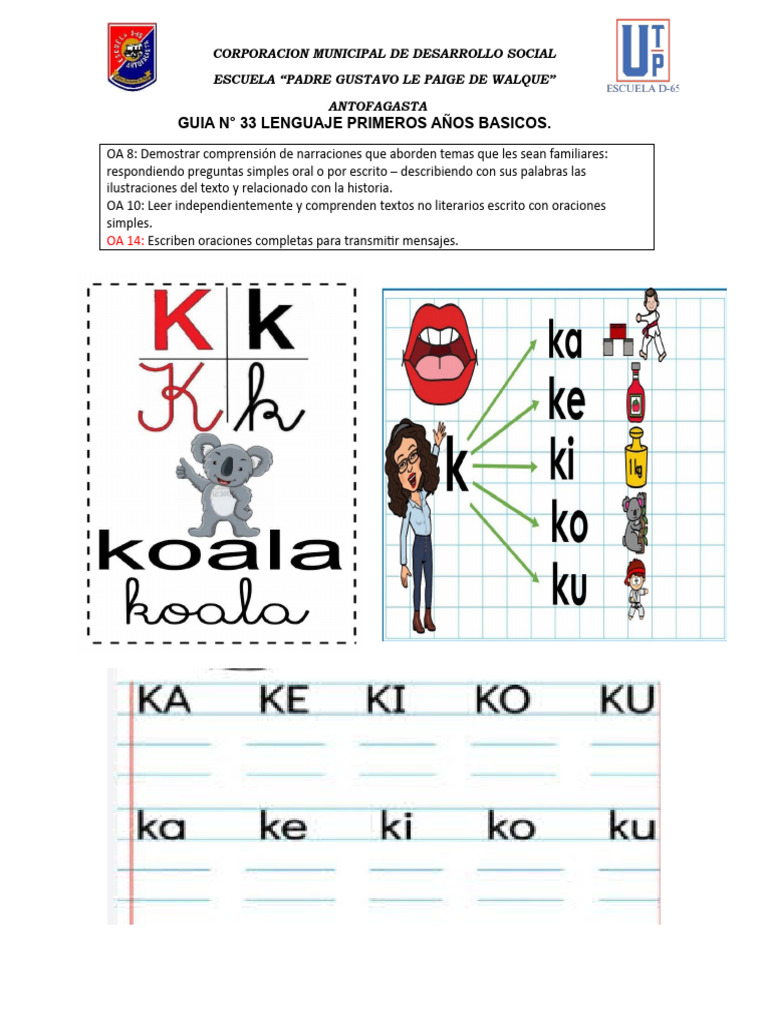 GUIA K | PDF | Comunicación humana | Lingüística