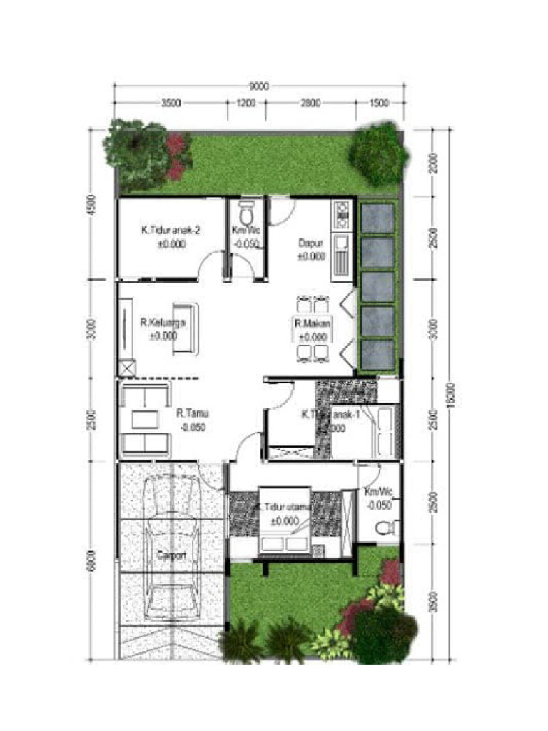 Gambar Denah Rumah Impian | PDF