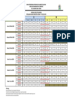 Jadual Pas Genap 2022-2023