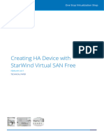 Quick Start Guide Creating Ha Device With Starwind Virtual San Free