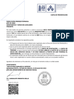 Carta de Presentacion