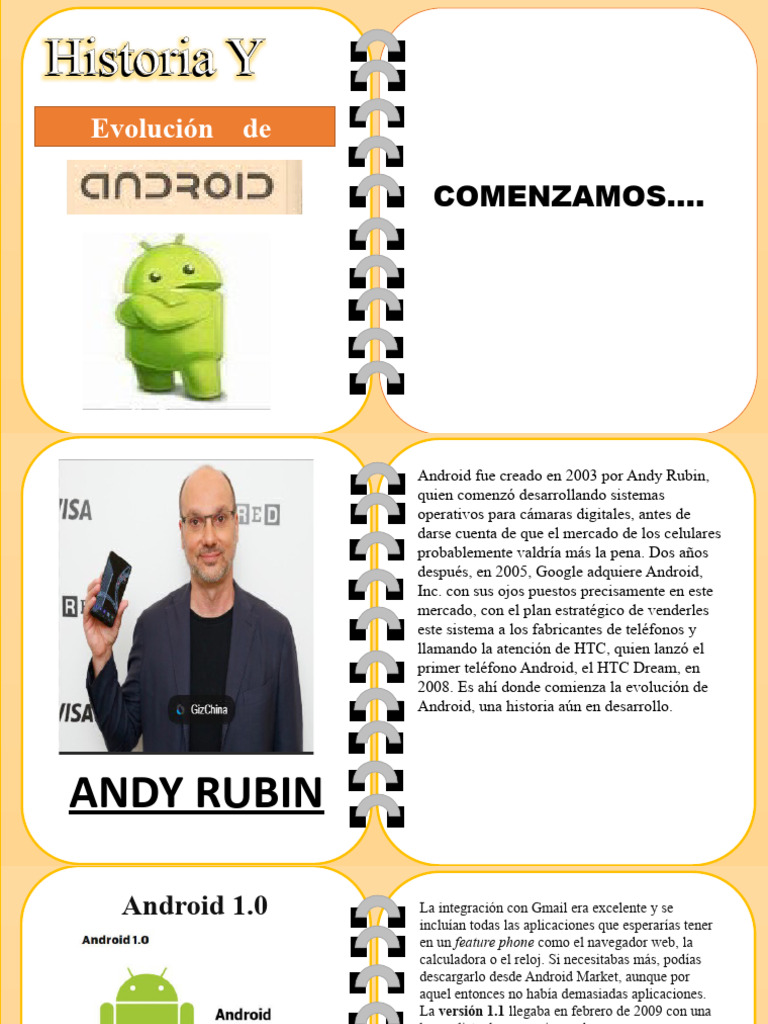 Evolución del Sistema Android | PDF | Android (sistema operativo ...