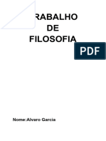 Trabalho de Filosofia