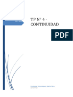 TP #4 - Continuidad: Profesora: Hemmingsen, María Clara