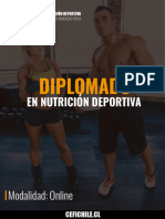 Programa Diplomado en Nutricion Deportiva NOV 2023