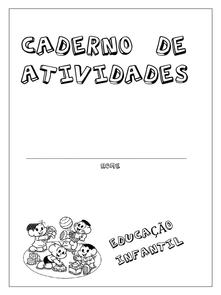 Caderno de Atividades Educação Infantil | PDF | Família