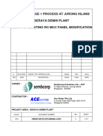 CRISP-SUT2-SY2-MSRA-4-021 - RA - MSRA Existing RO MCC Panel Modificn