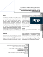 Matsumoto 2007 - Branched-Chain Amino Acids and Arginine Supplementation Attenuates Skeletal Muscle Proteolysis Induced by Moderate Exercise in Young