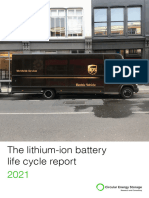 The Lithium Ion Battery Life Cycle Report