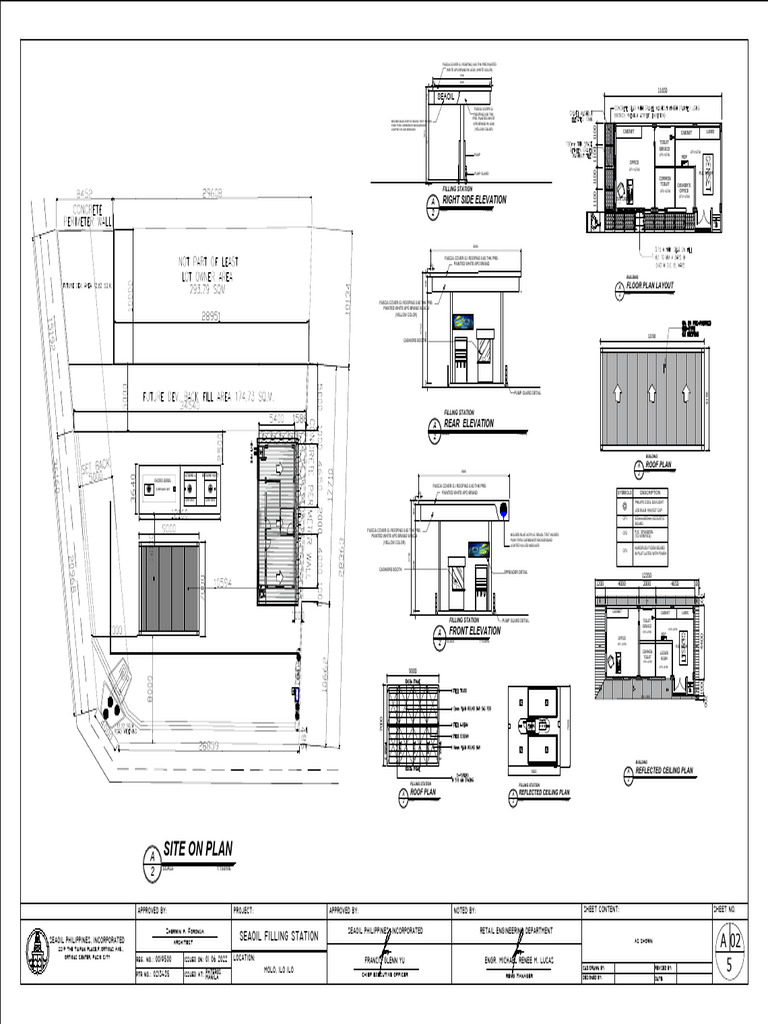 Site On Plan: Seaoil Filling Station | PDF