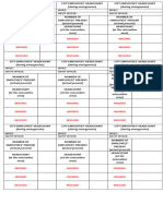 Headcount Slip