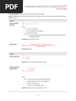 CSI Formulas