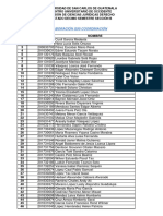 LISTADO DECIMO SEMESTRE B 5 PUNTOS (Coordinación)