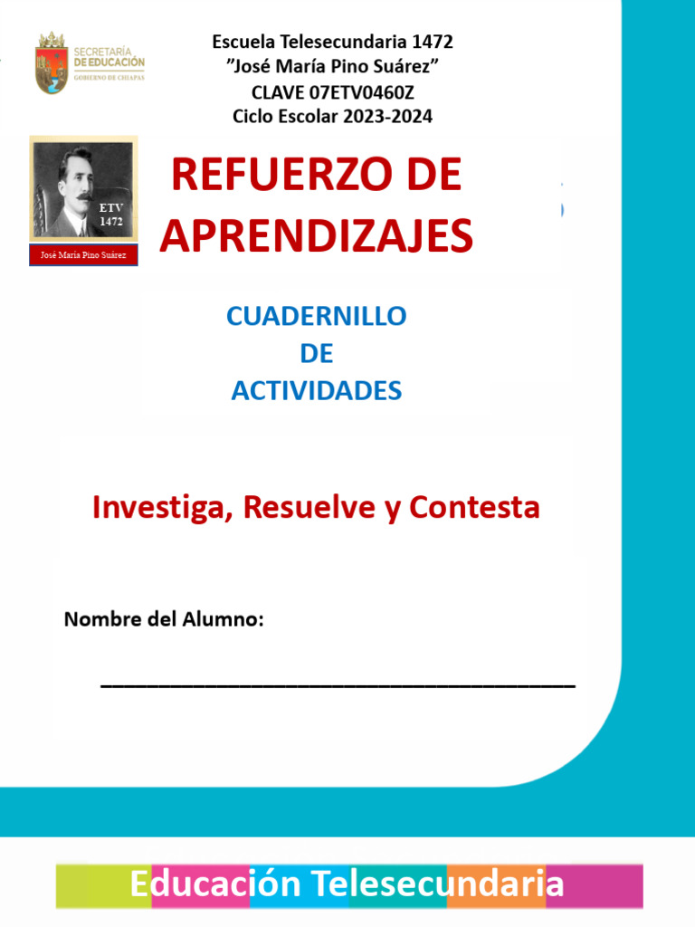 Cuadernillo de Actividades 2° Grado | PDF