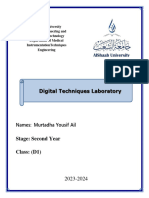 (مرتضى يوسف علي) Experiment NO.2