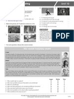 A1PLUS U10 Exam Practice Reading