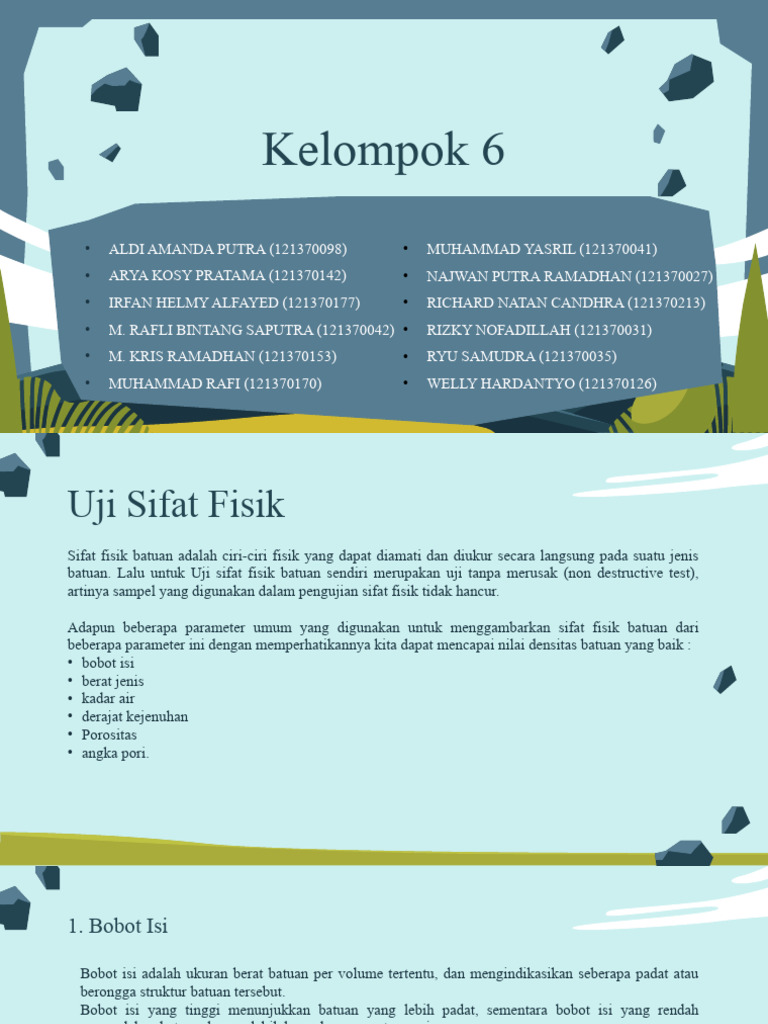 Uji Sifat Fisik dan UCS Batuan | PDF | Teknologi & Rekayasa