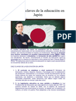 Calves de La Educacion Que Tiene Japon