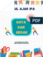 Modul Ajar Ipa: Gaya DAN Gerak