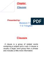 Clauses