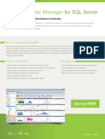 Idera Datasheet SQL Diagnostic Manager For SQL Server