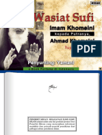 Wasiat Sufi Imam Khomeini Kepada Putranya, Ahmad Khomeini 1 (Yamani (Editor) )