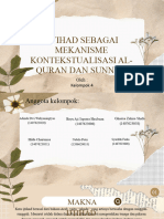 Kelompok 4 - Ijtihad Sebagai Mekanisme Kontekstualisasi Al-Qur'an Dan Sunnah - 20231012 - 050334 - 0000