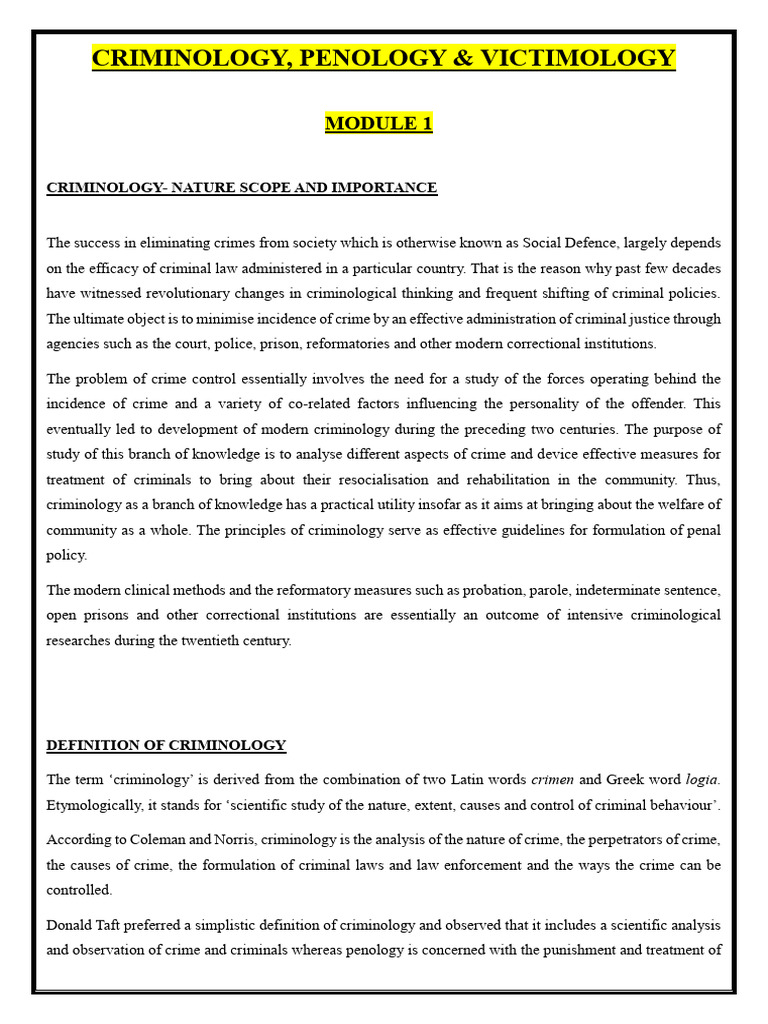 Easy Sociology Notes: Crime and Deviance, Marxist and Biological Theory PDF  (Sociology) - Knowunity, image size:768x1024