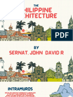 Discussion - Philippine Architecture by Sernat John David R