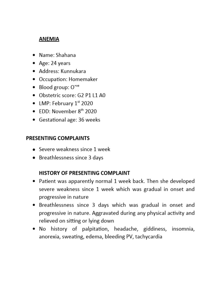 Anemia | PDF | Anemia | Pregnancy