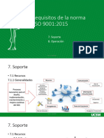 NORMA ISO 9001 2015 - 7 y 8