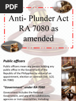 Week 3 Anti Plunder Act Ra7080 Amended 1