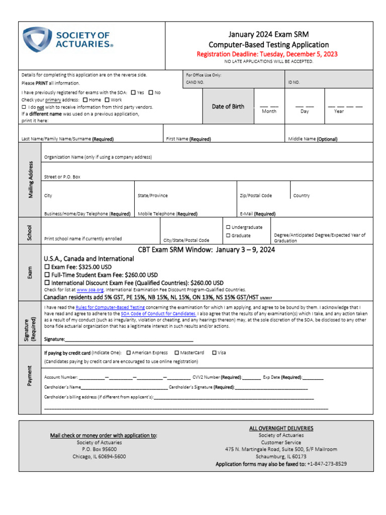 2024 01 SRM Application CBT PDF Credit Card Visa Inc.
