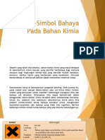 Simbol Simbol Bahaya Pada Bahan Kimia