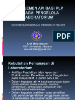 Manajemen Kebakaran Di Laboratorium