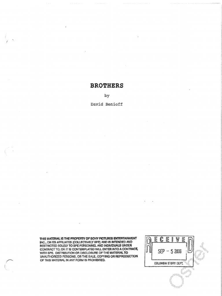 Brothers pdf