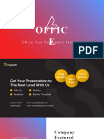Free OFFICE Office Tour Powerpoint Template