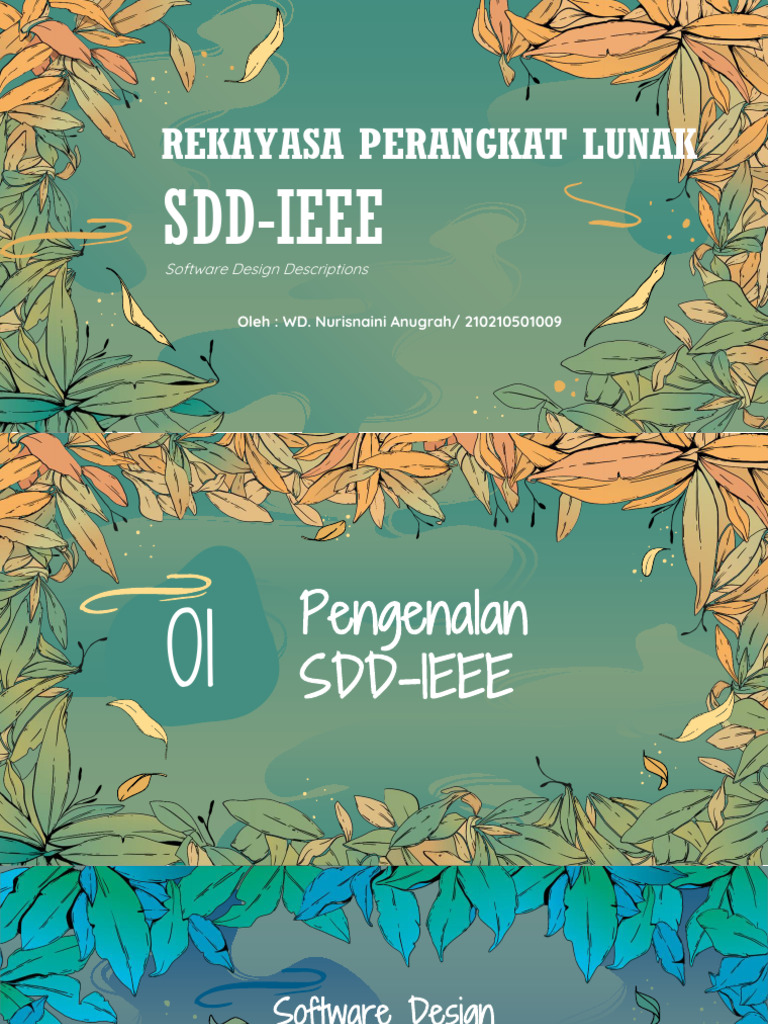 Pengenalan SDD-IEEE | PDF