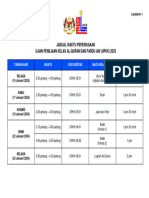 Jadual Waktu Peperiksaan Bertulis 2023