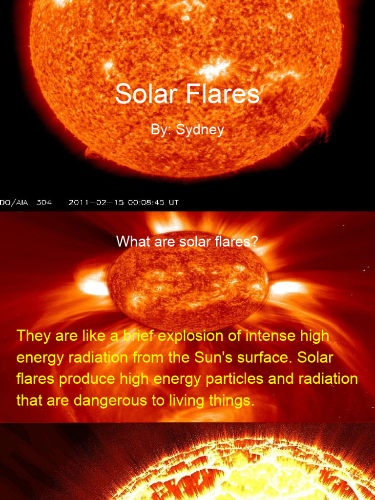 Solar Flares PDF