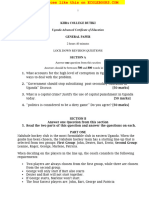 A. General Paper G.P s101 Revision Past Papers