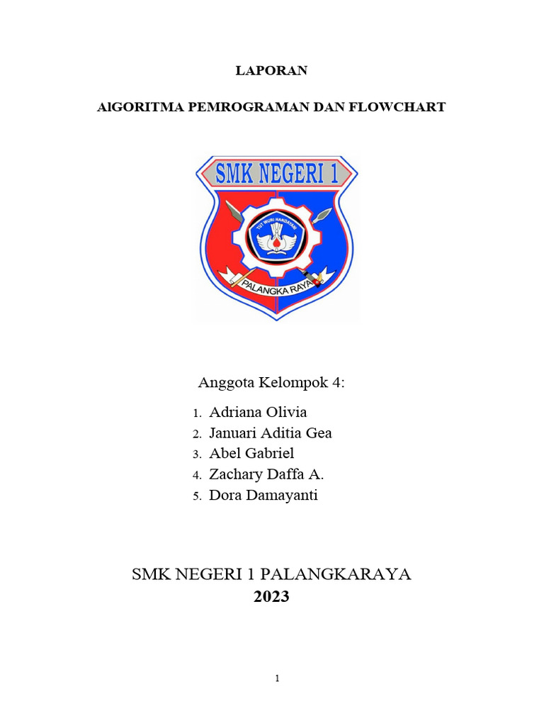 Algoritma dan Flowchart dalam Pemrograman | PDF | Komputer