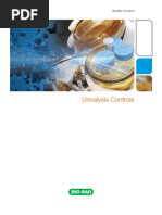 Bio-Rad Urine Chemistry Control Inserts | PDF