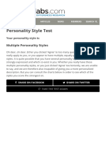 Personality Style Test