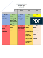 Lista de Materiales Semana 5 1°ABC