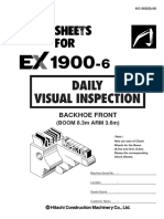 EX1900-6 Daily Structural Inspection