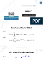 F020 Transformasi Fourier Diskrit 2