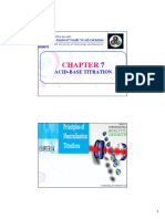 SV - Chương 7 .Acid-Base Titration