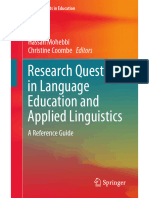 Research Questions in Language Education